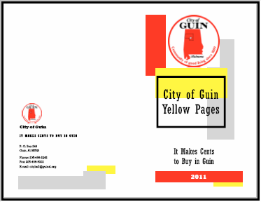 2011 City of Guin Business Directory